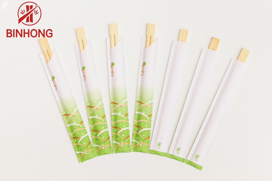 Manufacturers Custom Logo Printed Disposable Bamboo Chopsticks