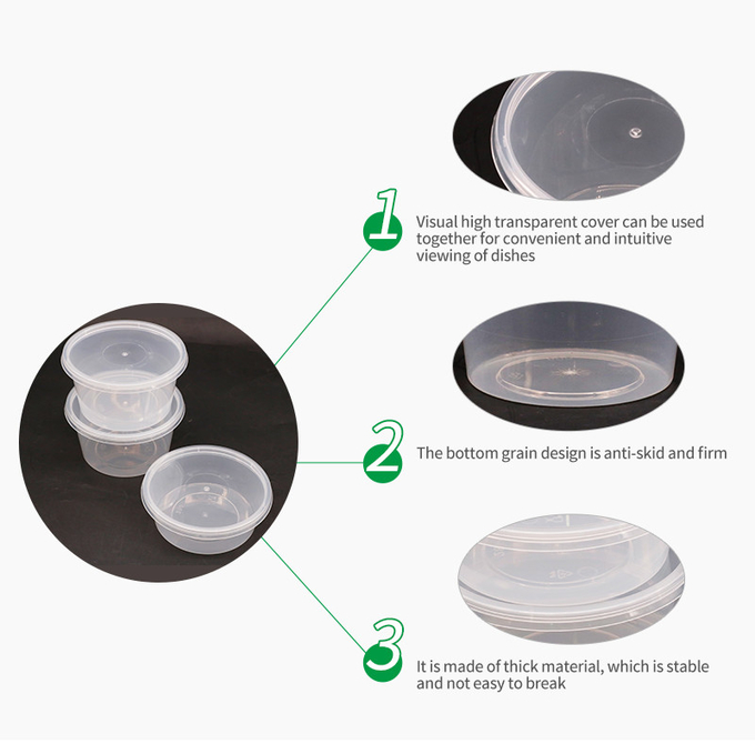 32oz Plastic Soup Container (240pcs)